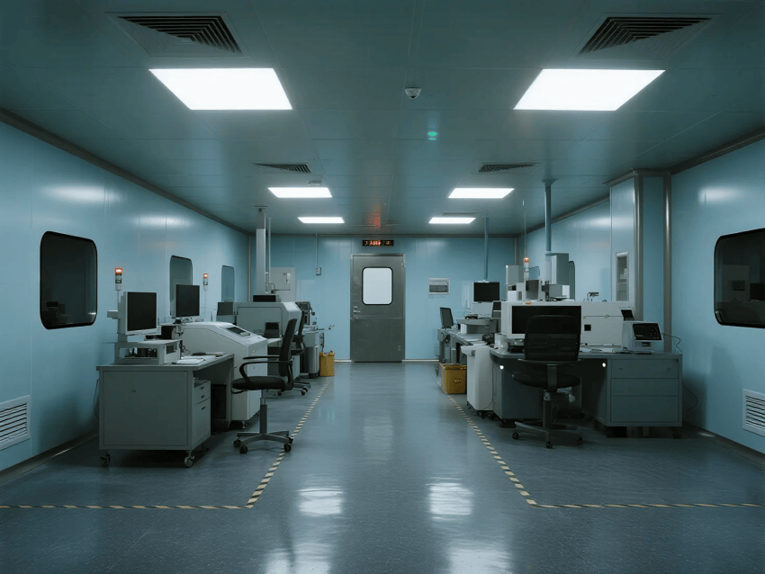 安慶凈化車間裝修：萬級精密電子制造生產車間