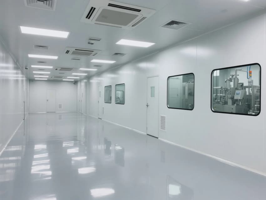 六安2000平萬(wàn)級(jí)電子光學(xué)潔凈車(chē)間設(shè)計(jì)效果分享